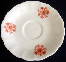 Lade das Bild in den Galerie-Viewer, 2er ESPRESSO GEDECK - Porzellan, Blumenstrauß Pflanzen Blüten Gewölbter Relief Rand Dekor