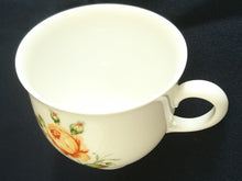 Lade das Bild in den Galerie-Viewer, 2er Set KAFFEETASSEN - Porzellan, Flora Rosen Blumen Blüten Pflanzen Motiv Dekor