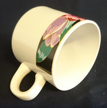 Lade das Bild in den Galerie-Viewer, 2er KAFFEEGEDECK - Porzellan, Modern Blumenrand Motiv Dekor