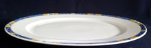 Lade das Bild in den Galerie-Viewer, SERVIERPLATTE - Porzellan, Ovale Form, Abstrakt Modern Dekor