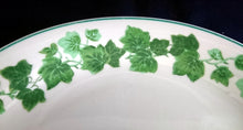 Lade das Bild in den Galerie-Viewer, DESSERTTELLER - Keramik / Steingut, Blatt Blätter Laub Rand Dekor
