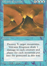 Lade das Bild in den Galerie-Viewer, VOLCANIC ERUPTION, Magic -The Gathering-, Ausgabe / Set / Serie 4te Edition (4th Edition) 1995