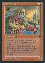 Lade das Bild in den Galerie-Viewer, ORCISH VETERAN (V.4), Magic -The Gathering-, Ausgabe / Set / Serie Fallen Empires (Fallen Empires) 1994