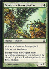 Lade das Bild in den Galerie-Viewer, BEFALLENER WURZELPOSTEN, Magic -The Gathering-, Ausgabe / Set / Serie Nachtstahl (Darksteel) 2004