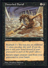 Lade das Bild in den Galerie-Viewer, DISTURBED BURIAL, Magic -The Gathering-, Ausgabe / Set / Serie Sturmwind (Tempest) 1997