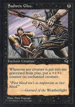 Lade das Bild in den Galerie-Viewer, SADISTIC GLEE, Magic -The Gathering-, Ausgabe / Set / Serie Sturmwind (Tempest) 1997