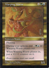 Lade das Bild in den Galerie-Viewer, WARPING WURM, Magic -The Gathering-, Ausgabe / Set / Serie Trugbilder (Mirage) 1996