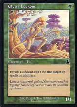 Lade das Bild in den Galerie-Viewer, ELVISH LOOKOUT, Magic -The Gathering-, Ausgabe / Set / Urzas Schicksal (Urza´s Destiny) 1999
