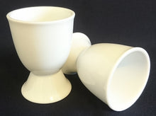 Lade das Bild in den Galerie-Viewer, 5er Set EIERBECHER - Porzellan, Klassisches Gastronomie Einfärbiges Motiv Form Dekor