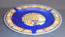 Lade das Bild in den Galerie-Viewer, DEKOR SAMMELTELLER - Keramik / Steingut, Pfauen Blumen Abstrakt Dekor