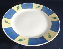 Lade das Bild in den Galerie-Viewer, DESSERTTELLER - Porzellan, Zweifarbiges Modern Dekor