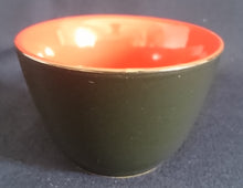 Lade das Bild in den Galerie-Viewer, DIPSCHÄLCHEN - Keramik / Steingut, Abstraktes Geometrisch Rundes Symbolzeichen Motiv Dekor