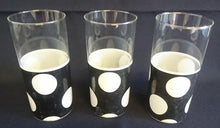 Lade das Bild in den Galerie-Viewer, GETRÄNKEGLAS - Hartglas, Kreise Dekor, Folienartig