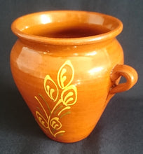 Lade das Bild in den Galerie-Viewer, HONIGTOPF-BEHÄLTER - Keramik / Steingut, Schriftdekor