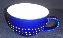 Lade das Bild in den Galerie-Viewer, KAFFEETASSE - Keramik / Steingut, Punkte Kreise Dekor