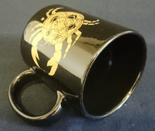 Lade das Bild in den Galerie-Viewer, KAFFEETASSE - Keramik / Steingut, Astronomie Krebs Sternzeichen Tier Motiv Dekor