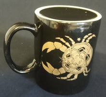 Lade das Bild in den Galerie-Viewer, KAFFEETASSE - Keramik / Steingut, Astronomie Krebs Sternzeichen Tier Motiv Dekor