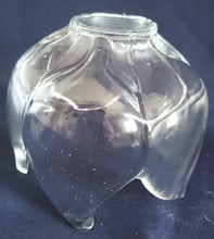 Lade das Bild in den Galerie-Viewer, 2er Set KERZENSTÄNDER SCHALE & KERZE - Hartglas & Wachs / Kerzenmaterial, Tulpenartige Blüten Form Dekor & Runde Kugel Form