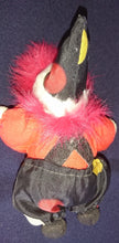 Lade das Bild in den Galerie-Viewer, CLOWN PUPPE - Mittelgroß, Stoff / Glas, Handarbeit, Handbemalt (A)
