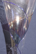 Lade das Bild in den Galerie-Viewer, 2er Set GETRÄNKEGLÄSER - Hartglas, Abstrakt Linien Balken Striche Dekor No.2