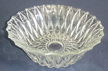 Lade das Bild in den Galerie-Viewer, 2er Set SALATSCHALEN - Hartglas, Geometrisch Ovales Linien Abstrakt Dekor