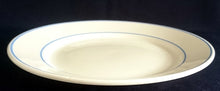 Lade das Bild in den Galerie-Viewer, SPEISETELLER - Keramik / Steingut, 2faches Linien Dekor