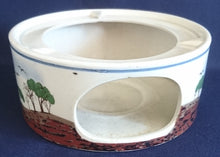 Lade das Bild in den Galerie-Viewer, STÖVCHEN - Porzellan, Landschaft Acker Baum Bäume Vogel Vögel Motiv Linien Dekor