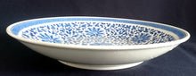 Lade das Bild in den Galerie-Viewer, RIESEN SCHALENTELLER - Porzellan, Blumen Blüten Pflanzen Ranken Flora Rand Motiv Dekor