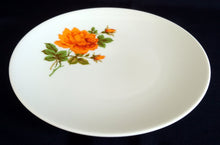 Lade das Bild in den Galerie-Viewer, 2er Set DESSERTTELLER - Porzellan, Flora Pflanzen Rosenblumen Blüten Motiv Dekor