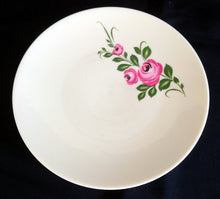 Lade das Bild in den Galerie-Viewer, DESSERTTELLER - Porzellan, Flora Rosenblumen Blüten Pflanzen Motiv Dekor
