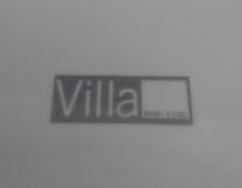 Lade das Bild in den Galerie-Viewer, 2er Set DESSERTTELLER "Villa" - Porzellan, Karo Quadrat Geschirrhandtuch Style Motiv Dekor