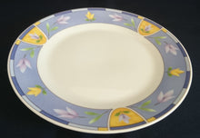 Lade das Bild in den Galerie-Viewer, 2er Set 3er KAFFEEGEDECKE "Betty" - Porzellan, Pflanzen Tulpen Blumenblüten Flora Abstrakt Motiv Dekor