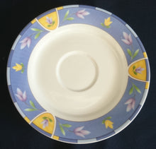 Lade das Bild in den Galerie-Viewer, 3er KAFFEEGEDECK "Betty" - Porzellan, Pflanzen Tulpen Blumenblüten Flora Abstrakt Motiv Dekor