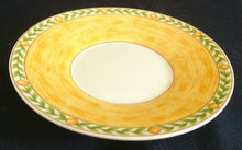 Lade das Bild in den Galerie-Viewer, 2er Set 2er ESPRESSOGEDECKE "Flirt" "Country Garden" - Porzellan, Meliertes Ranken Punktkreise Flora Pflaumen Geometrisches Motiv Dekor