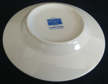 Lade das Bild in den Galerie-Viewer, 2er Set 2er ESPRESSOGEDECKE "Flirt" "Country Garden" - Porzellan, Meliertes Ranken Punktkreise Flora Pflaumen Geometrisches Motiv Dekor