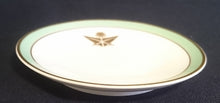 Lade das Bild in den Galerie-Viewer, ABLAGETELLERCHEN "Special Design" - Porzellan, Wappen Goldrand Streifen Dekor