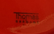 Lade das Bild in den Galerie-Viewer, DESSERTTELLER "Scandic" - Keramik / Steingut, Zweifärbiges Linien Rand Dekor