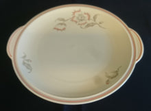 Lade das Bild in den Galerie-Viewer, SERVIERPLATTE "Winifred" - Porzellan, Blumen / Linien Klassisch Dekor