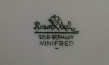 Lade das Bild in den Galerie-Viewer, BEILAGEN-TERRINE MIT DECKEL "Winifred" - Porzellan, Blumen / Linien Klassisch Dekor