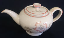 Lade das Bild in den Galerie-Viewer, ZUCKERDOSE MIT DECKEL "Winifred" - Porzellan, Blumen / Linien Klassisch Dekor