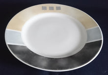 Lade das Bild in den Galerie-Viewer, DESSERTTELLER - Porzellan, Modern Abstrakt Dekor