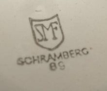 Lade das Bild in den Galerie-Viewer, KAFFEETASSE "Tirol" - Keramik / Steingut, Rosen Motiv Dekor, Handbemalt