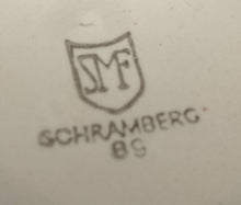 Lade das Bild in den Galerie-Viewer, 2er Set 2er KAFFEEGEDECKE "Tirol" - Keramik / Steingut, Rosen Motiv Dekor, Handbemalt