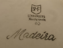 Lade das Bild in den Galerie-Viewer, 16 Teiliges KAFFEESERVICE "Madeira" - Keramik / Steingut, Sonnenblumen Blüten Pflanzen Motiv Randdekor, Handbemalt