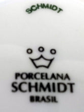 Lade das Bild in den Galerie-Viewer, 2er Set UNTERTASSEN - Porzellan, Flora Blumen Blüten Pflanzen Blätter Motiv Dekor