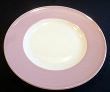 Lade das Bild in den Galerie-Viewer, DESSERTTELLER "Solid Color" - Porzellan, Breiter Starker Farblicher Rand Motiv Dekor, Dibbern Designstudio