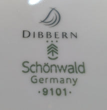 Lade das Bild in den Galerie-Viewer, DESSERTTELLER "Solid Color" - Porzellan, Breiter Starker Farblicher Rand Motiv Dekor, Dibbern Designstudio