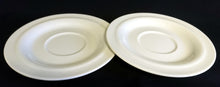 Lade das Bild in den Galerie-Viewer, 2er Set UNTERTASSEN - Porzellan, Einfärbiges Klassisch Dekor