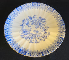 Lade das Bild in den Galerie-Viewer, UNTERTASSE - Porzellan, Asiatischer Garten Flora Blumen Pflanzen Abstrakt Motiv Goldrand Dekor