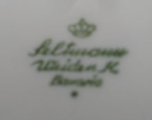 Lade das Bild in den Galerie-Viewer, 2er Set 2er TEEGEDECKE - Porzellan, Enzian Blumenblüten Goldrand Dekor